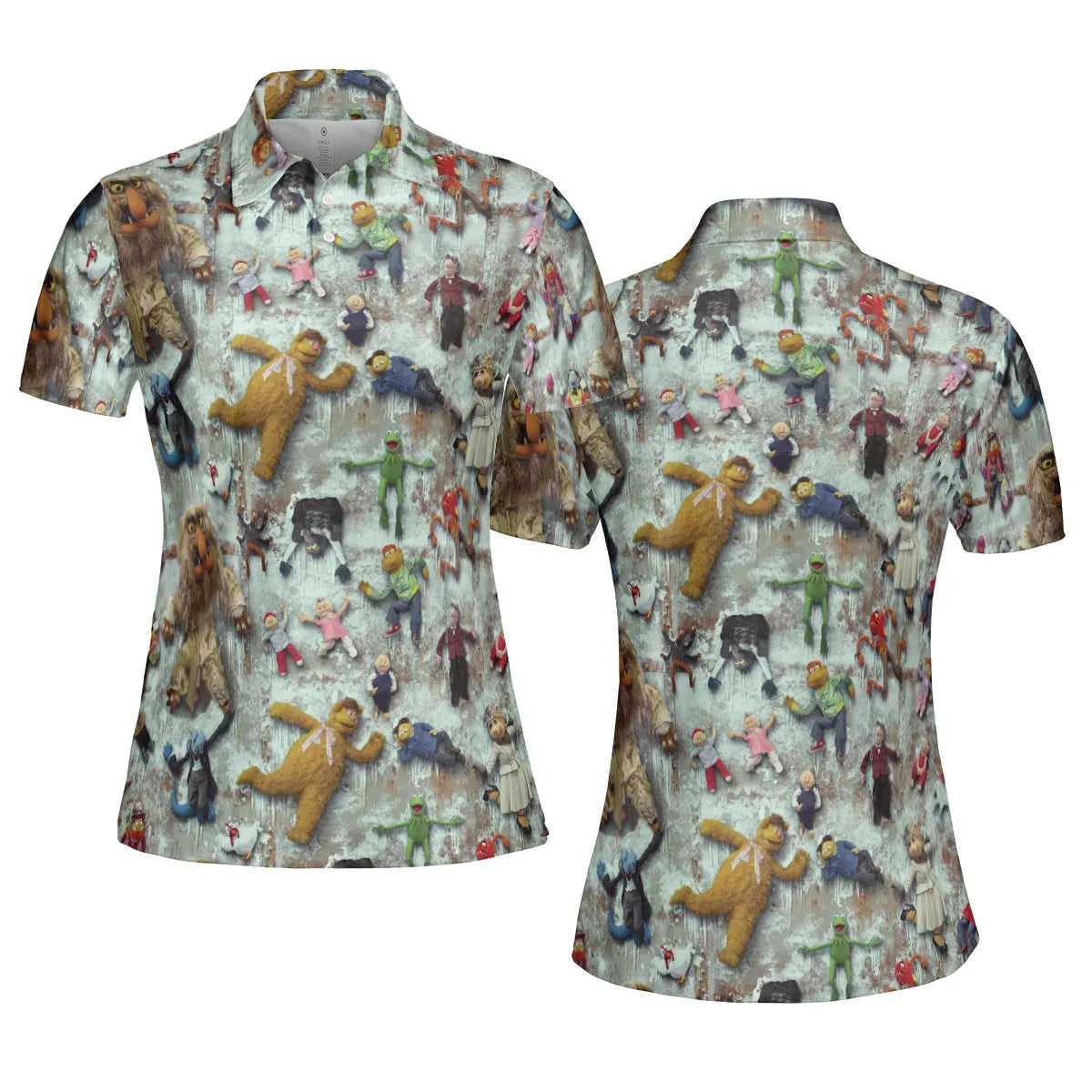 AOP Men/Women Polo Shirt - LBET84JD