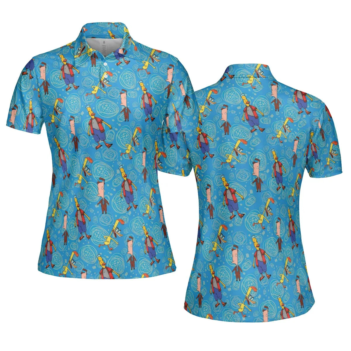 AOP Men/Women Polo Shirt - 36JYL3MR