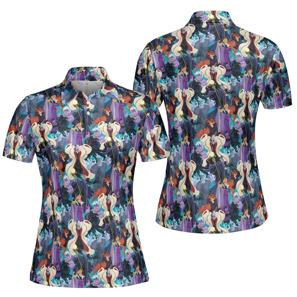 AOP Men/Women Polo Shirt - DZE1NV36 -  - 5