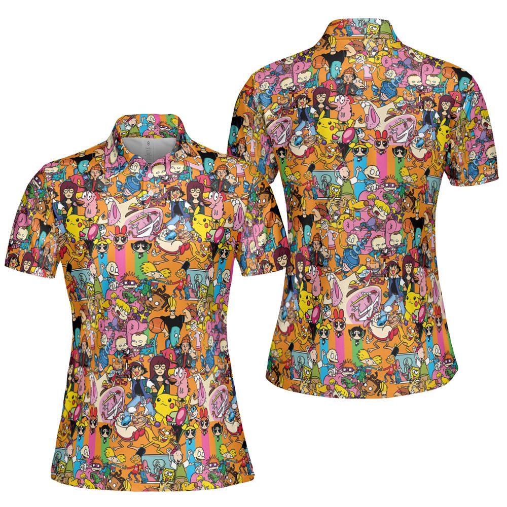 AOP Men/Women Polo Shirt - EAVBNKDD -  - 5