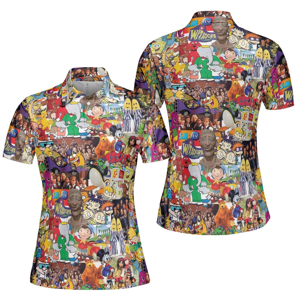 AOP Men/Women Polo Shirt - XGH4MV1Y -  - 5