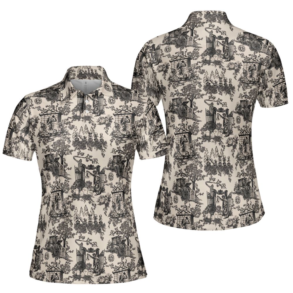 AOP Men/Women Polo Shirt - XNPZUMC5 -  - 5