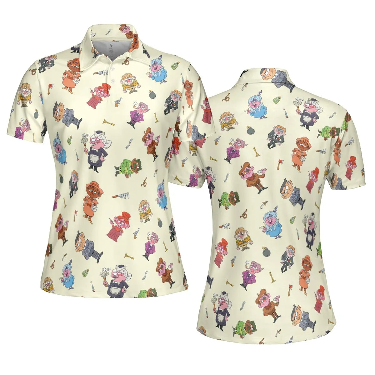 AOP Men/Women Polo Shirt - UQDQ9KGQ