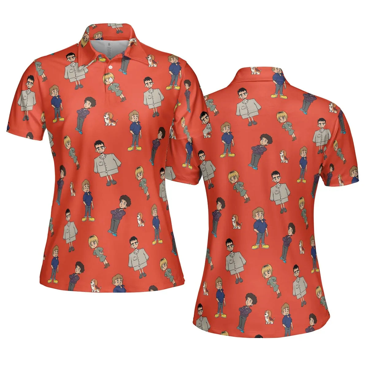 AOP Men/Women Polo Shirt - EJMB81V4