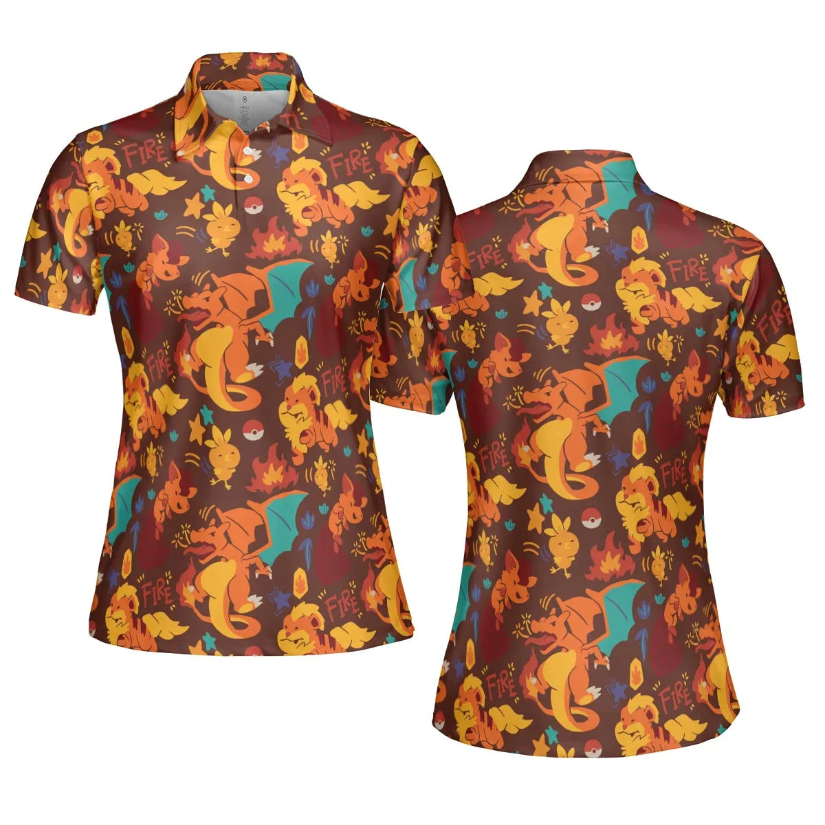 AOP Men/Women Polo Shirt - MHF4844Z