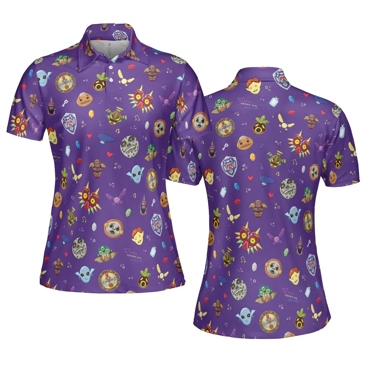 AOP Men/Women Polo Shirt - LUKRUSXP