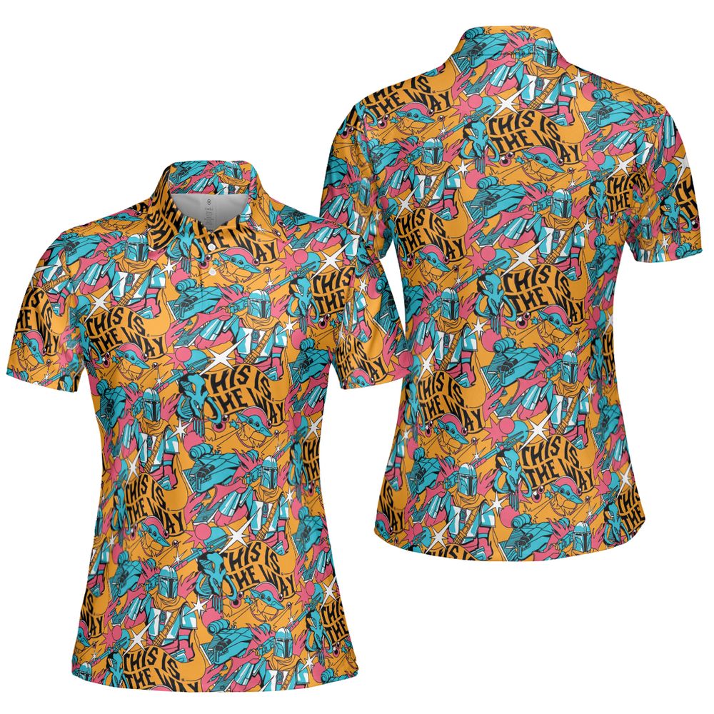 AOP Men/Women Polo Shirt - E5JEFCYP -  - 5