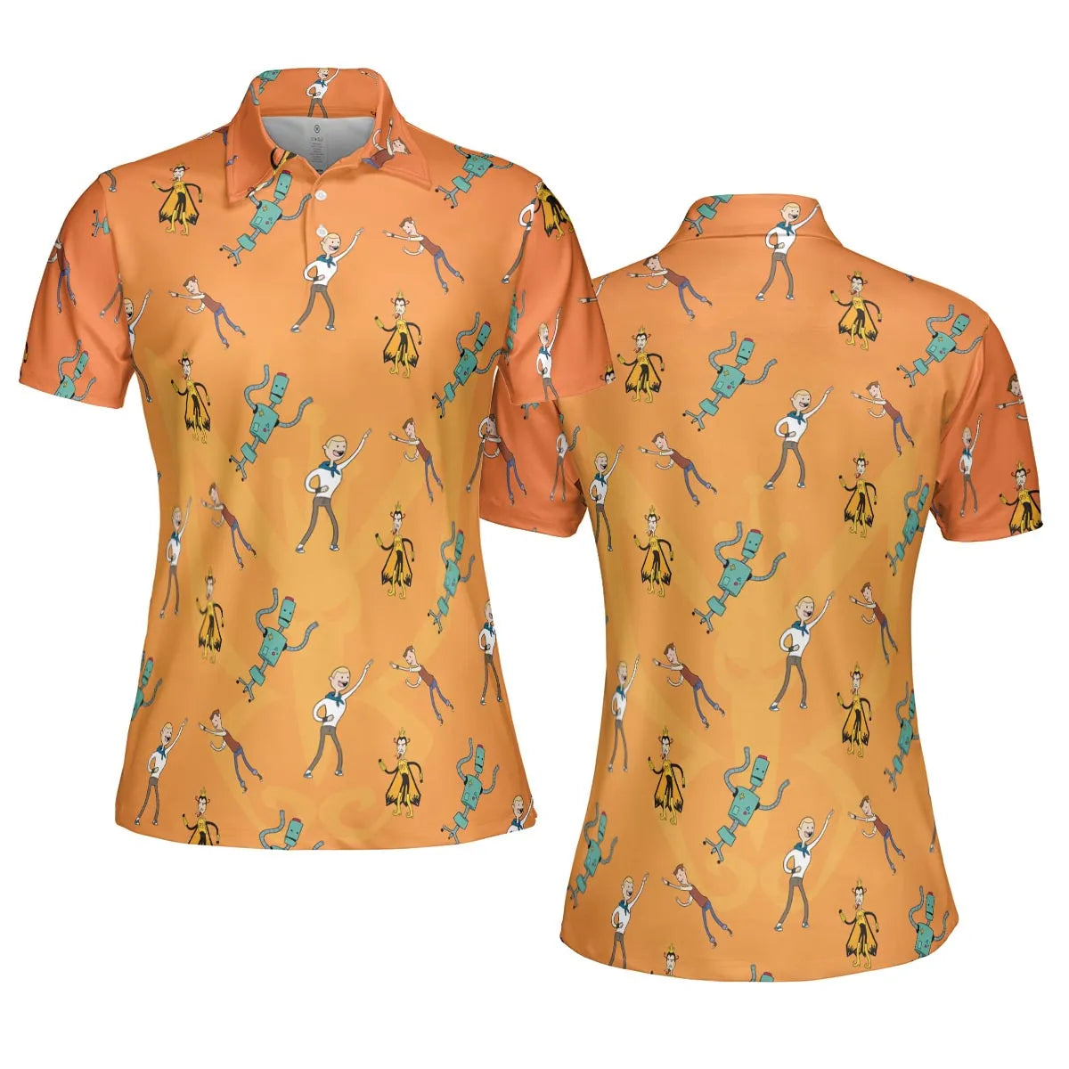 AOP Men/Women Polo Shirt - W8K2KWUS