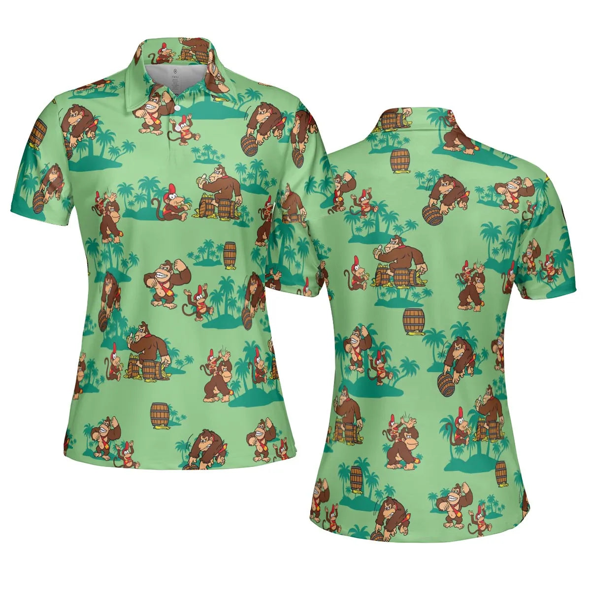 AOP Men/Women Polo Shirt - 6G8DKCLN