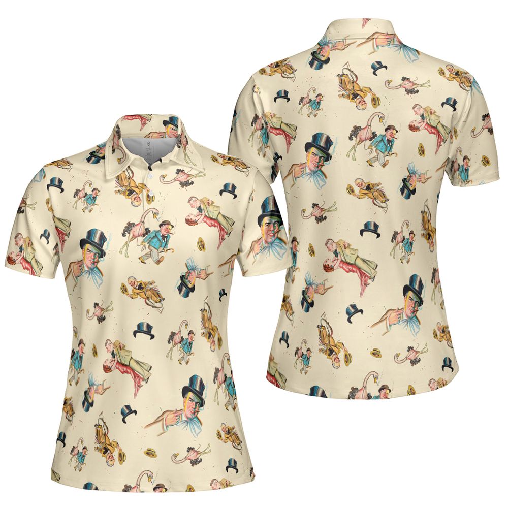 AOP Men/Women Polo Shirt - 4ZM54E4P -  - 5