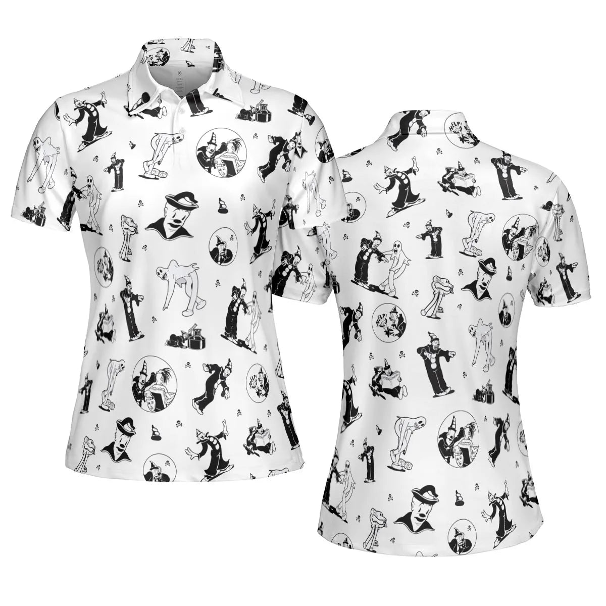 AOP Men/Women Polo Shirt - HL4SVUPQ