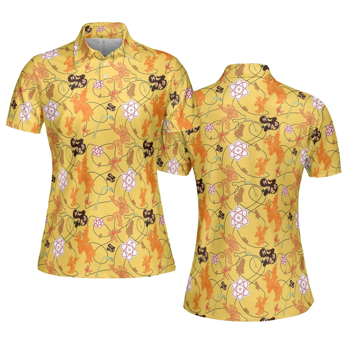 AOP Men/Women Polo Shirt - DY67HRJV