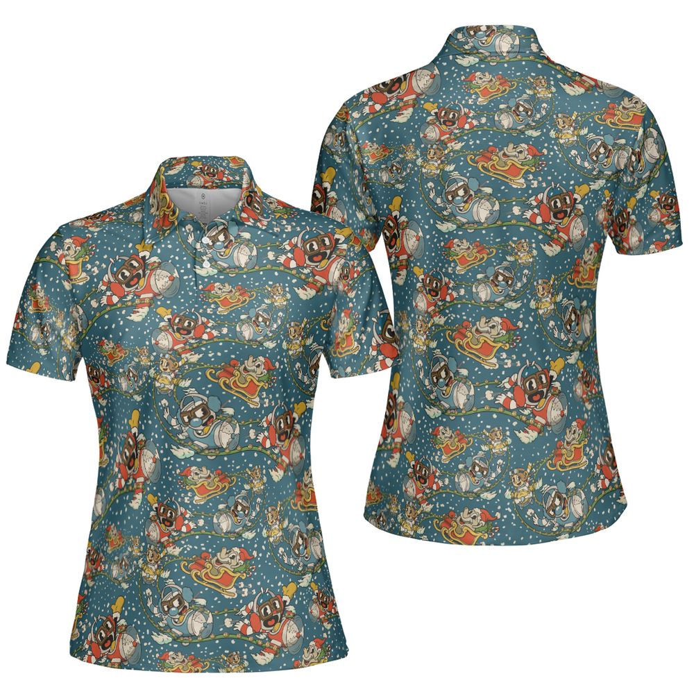 AOP Men/Women Polo Shirt - 69ADKELD -  - 5