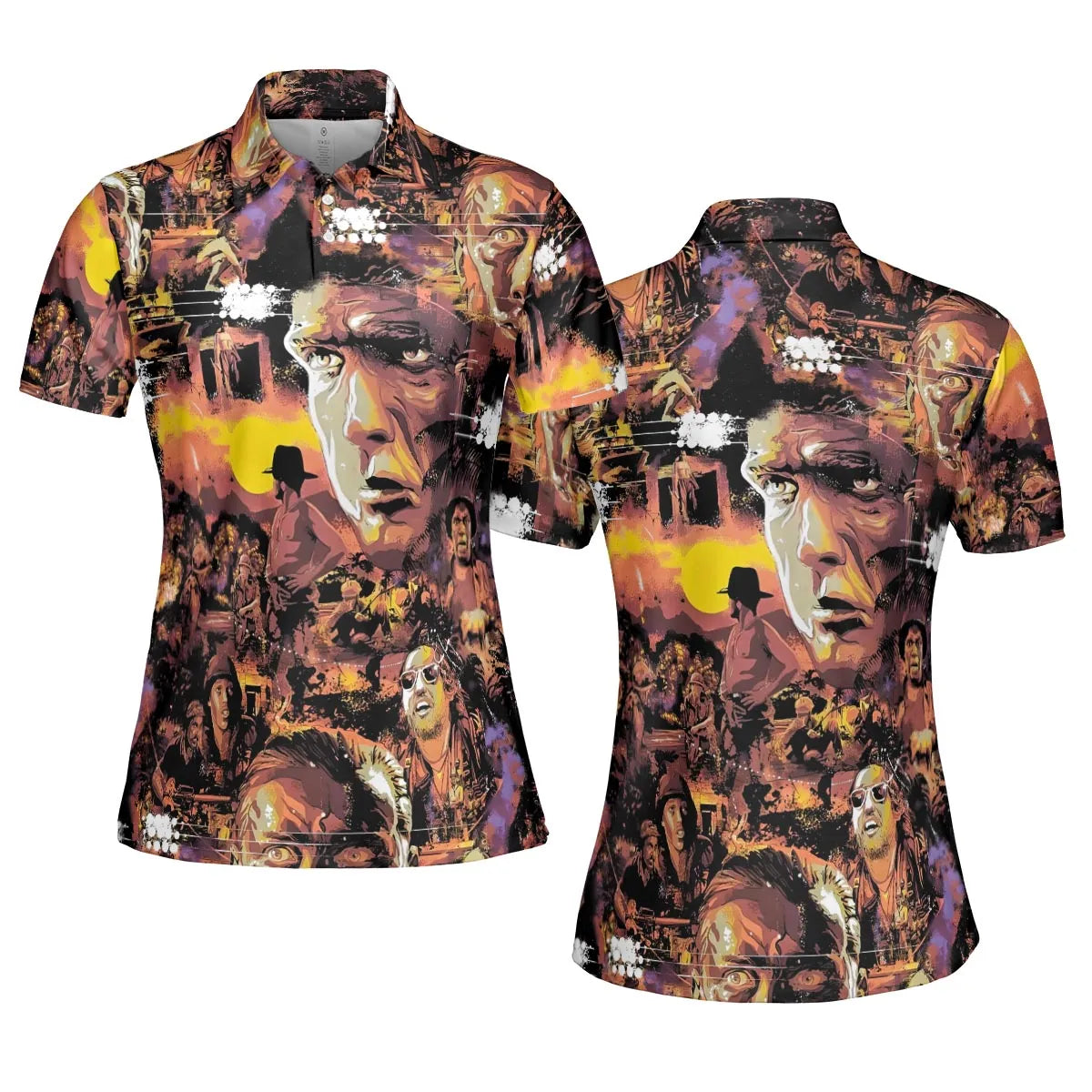 AOP Men/Women Polo Shirt - KGQC88BH