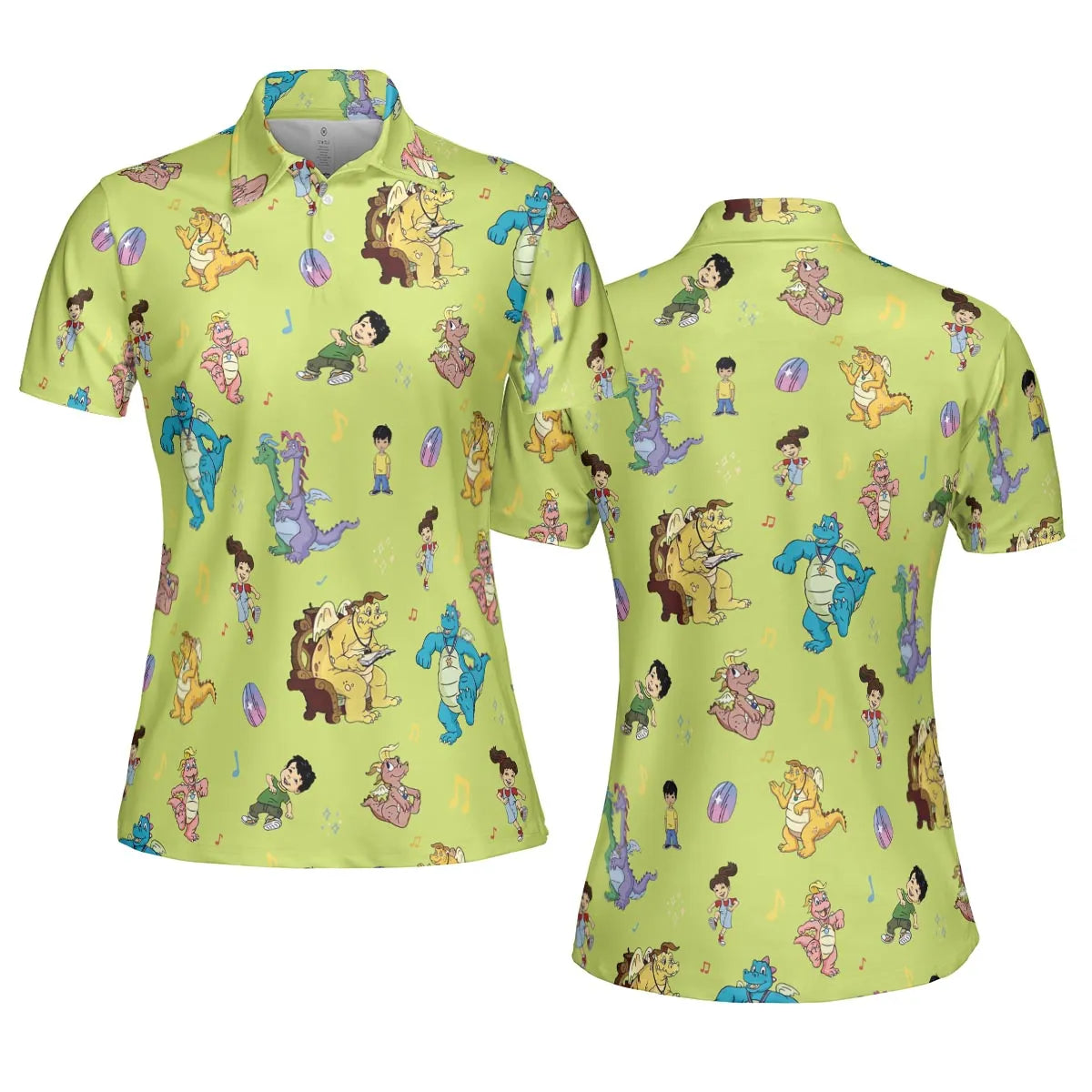 AOP Men/Women Polo Shirt - H4Z75QRQ