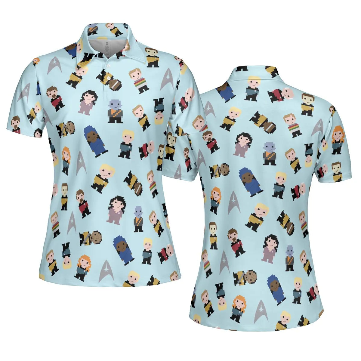 AOP Men/Women Polo Shirt - MQHWKTP5