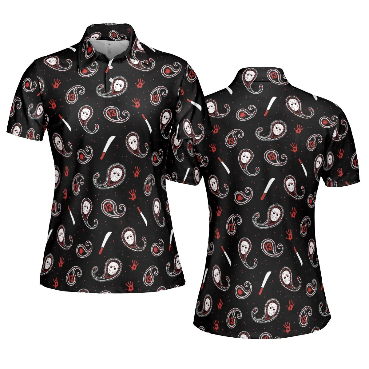 AOP Men/Women Polo Shirt - LY9SVCFR