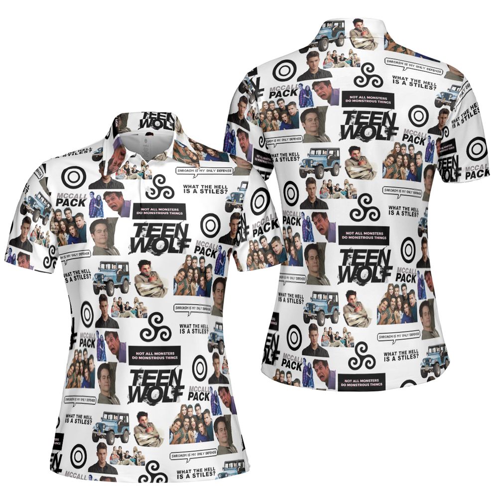 AOP Men/Women Polo Shirt - Z9A3TZ55 -  - 5