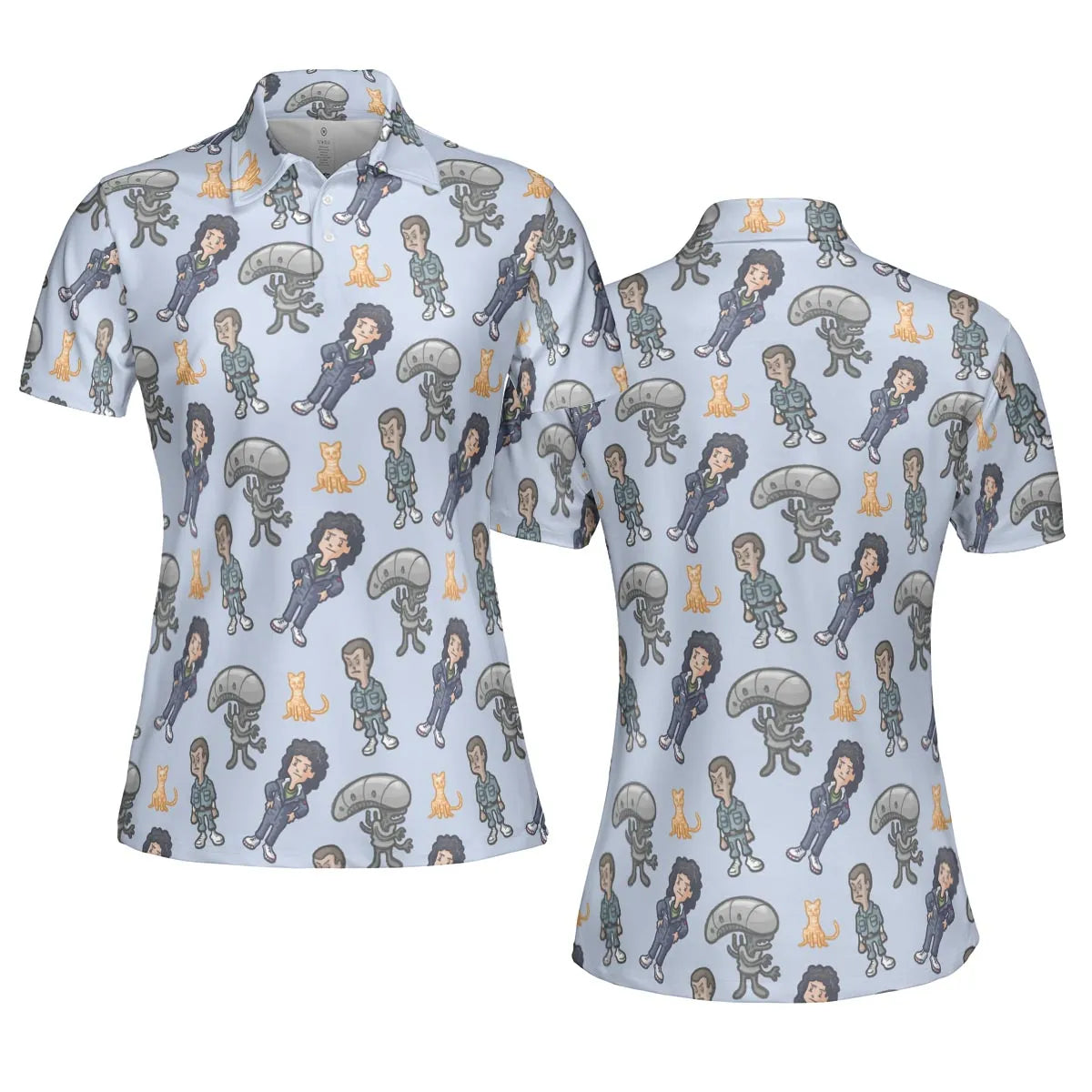 AOP Men/Women Polo Shirt - 1DRP8MGS