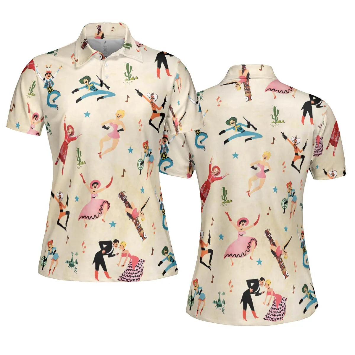 AOP Men/Women Polo Shirt - LKXVH8K3
