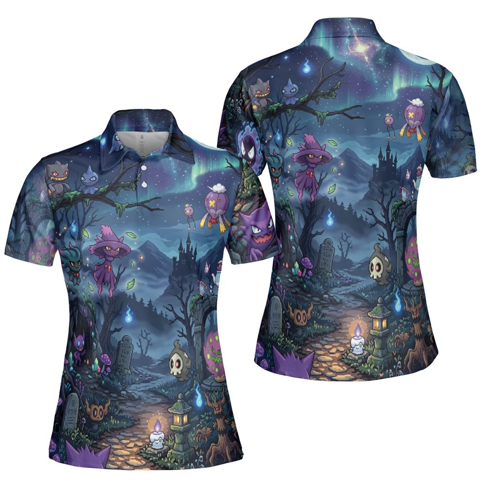 AOP Men/Women Polo Shirt - KMLAXF56 -  - 5