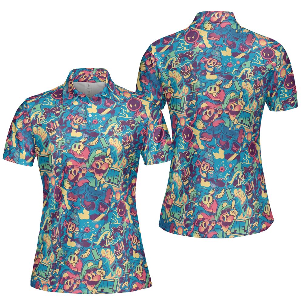 AOP Men/Women Polo Shirt - D9G4JUBA -  - 5