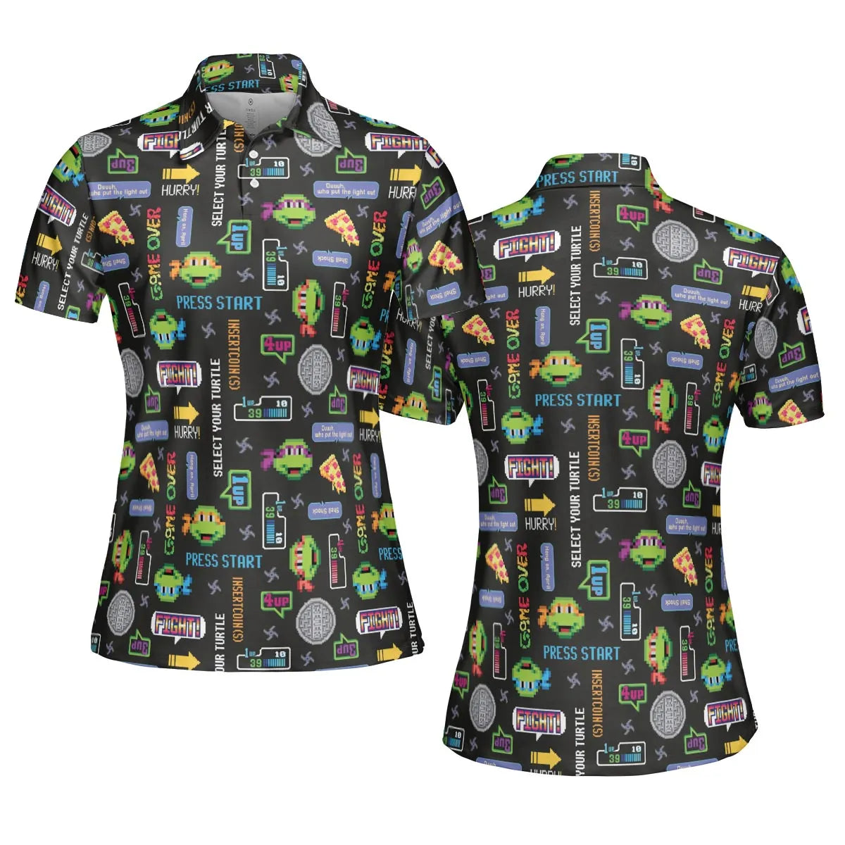AOP Men/Women Polo Shirt - RYUVQKB4