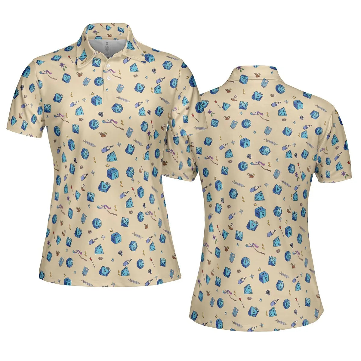 AOP Men/Women Polo Shirt - DAZQCFKD