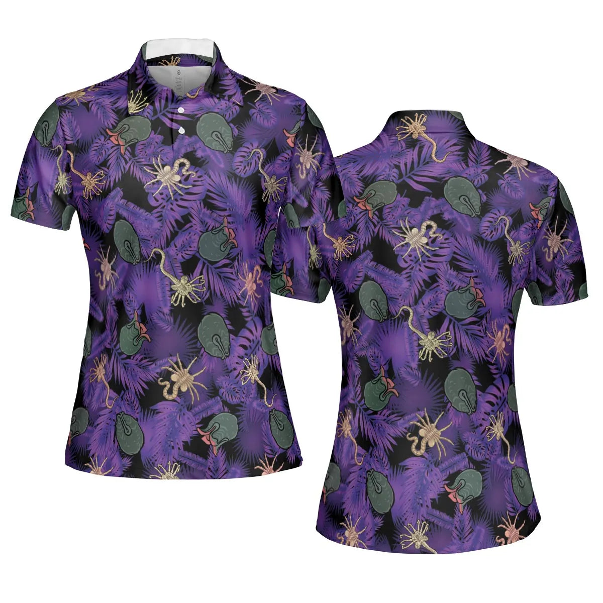 AOP Men/Women Polo Shirt - FDDVHRJZ