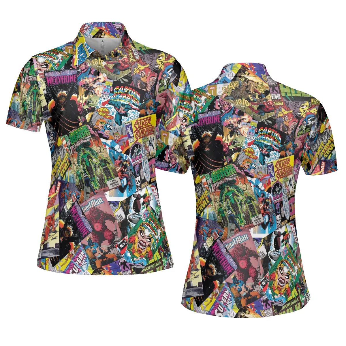 AOP Men/Women Polo Shirt - A1WXTKBT