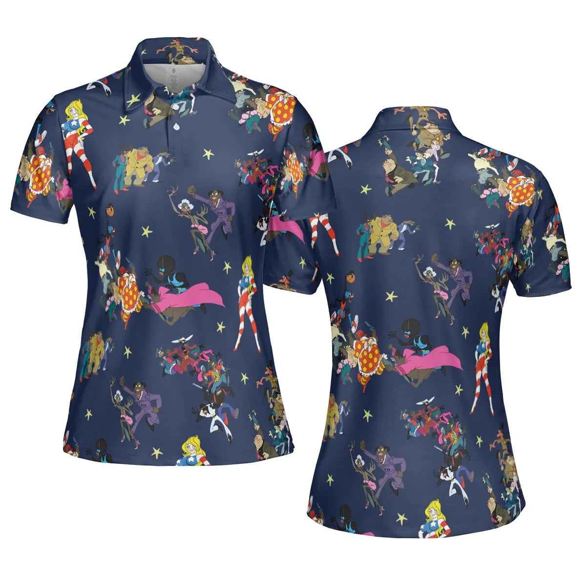 AOP Men/Women Polo Shirt - QD4VKX81