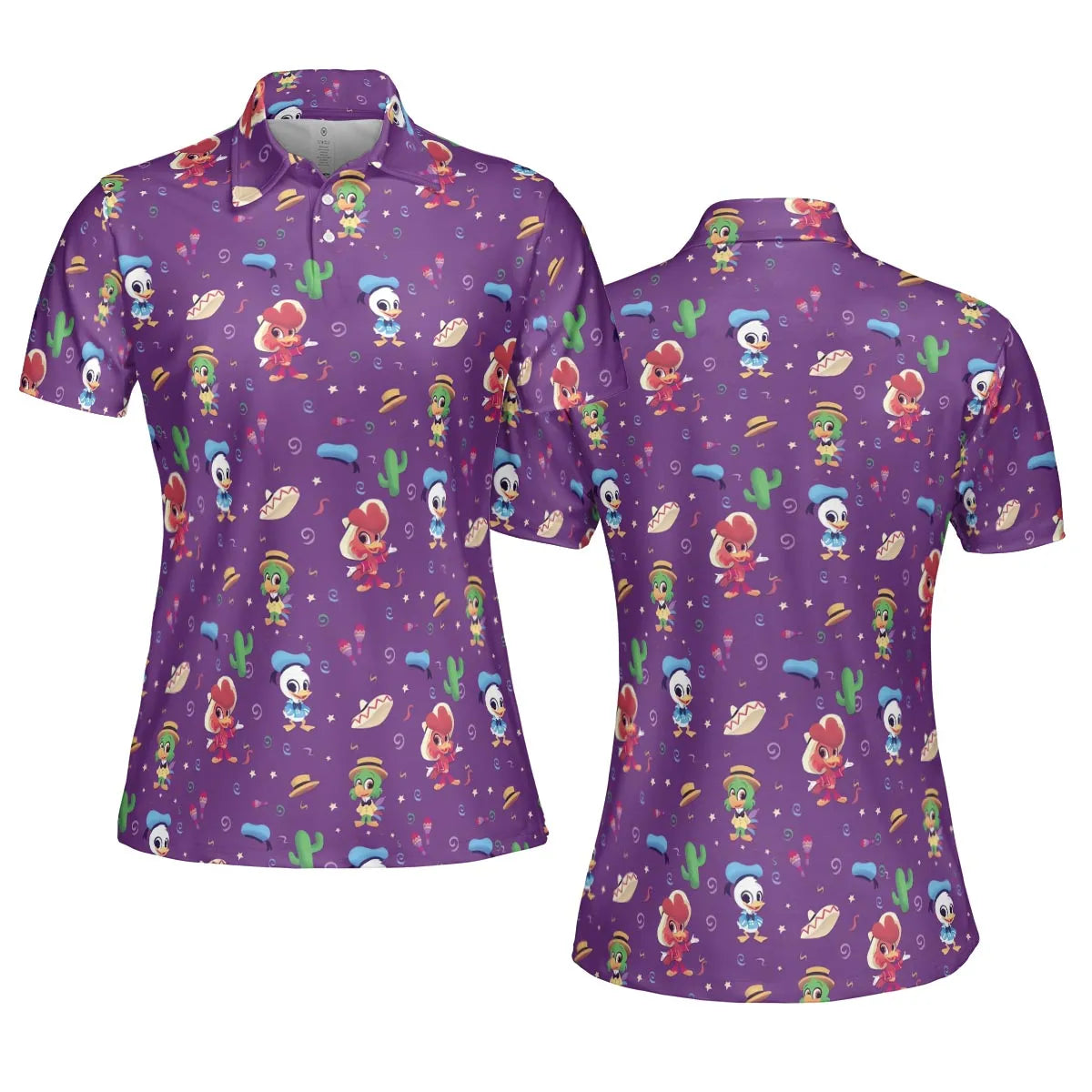 AOP Men/Women Polo Shirt - HU77LN5C