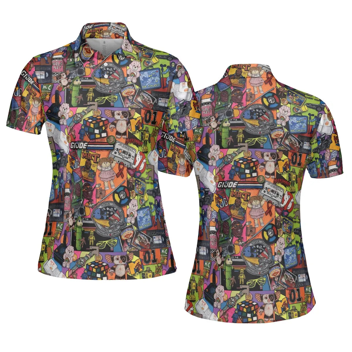 AOP Men/Women Polo Shirt - XQRWFCS3