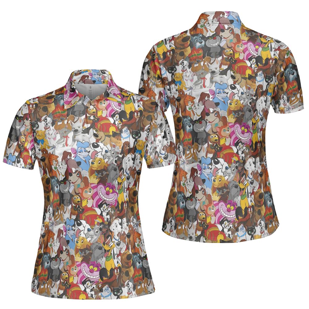 AOP Men/Women Polo Shirt - AQMDWE3D -  - 5