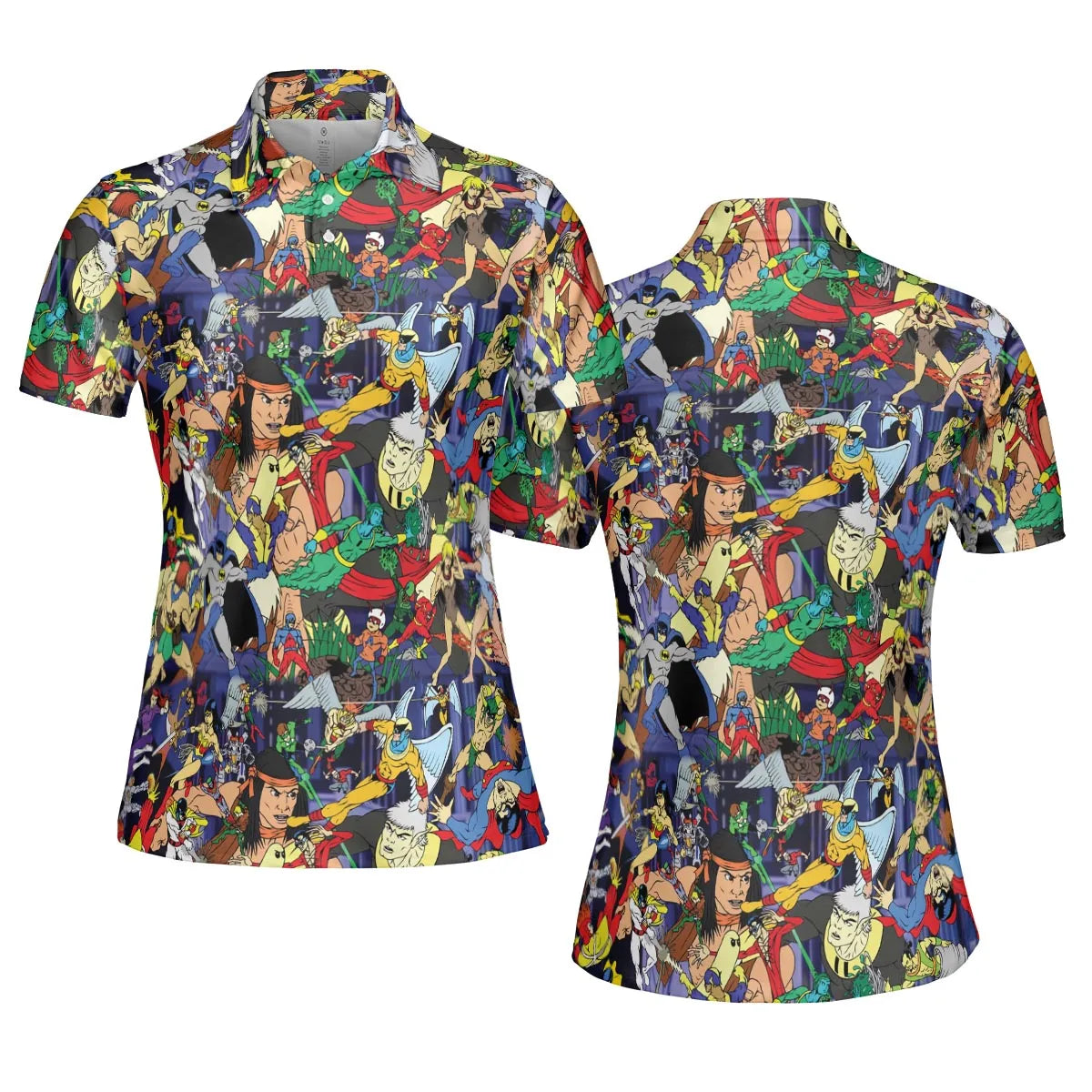 AOP Men/Women Polo Shirt - ZKVF9WRY