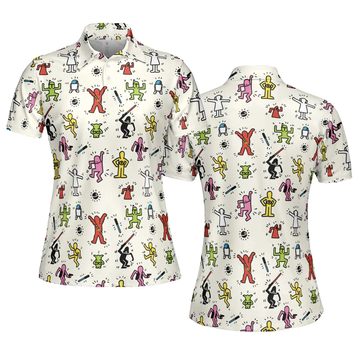 AOP Men/Women Polo Shirt - XCQ92577