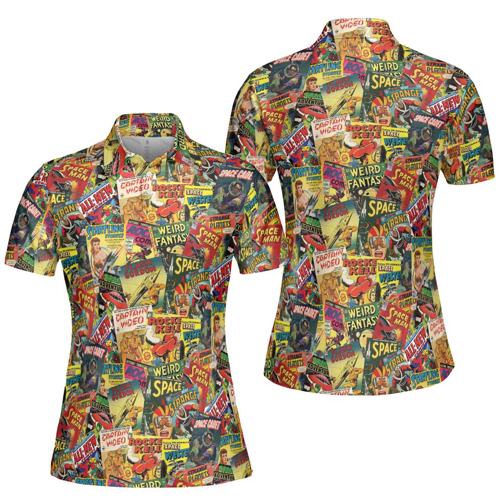 AOP Men/Women Polo Shirt - KK7HNHVY -  - 5