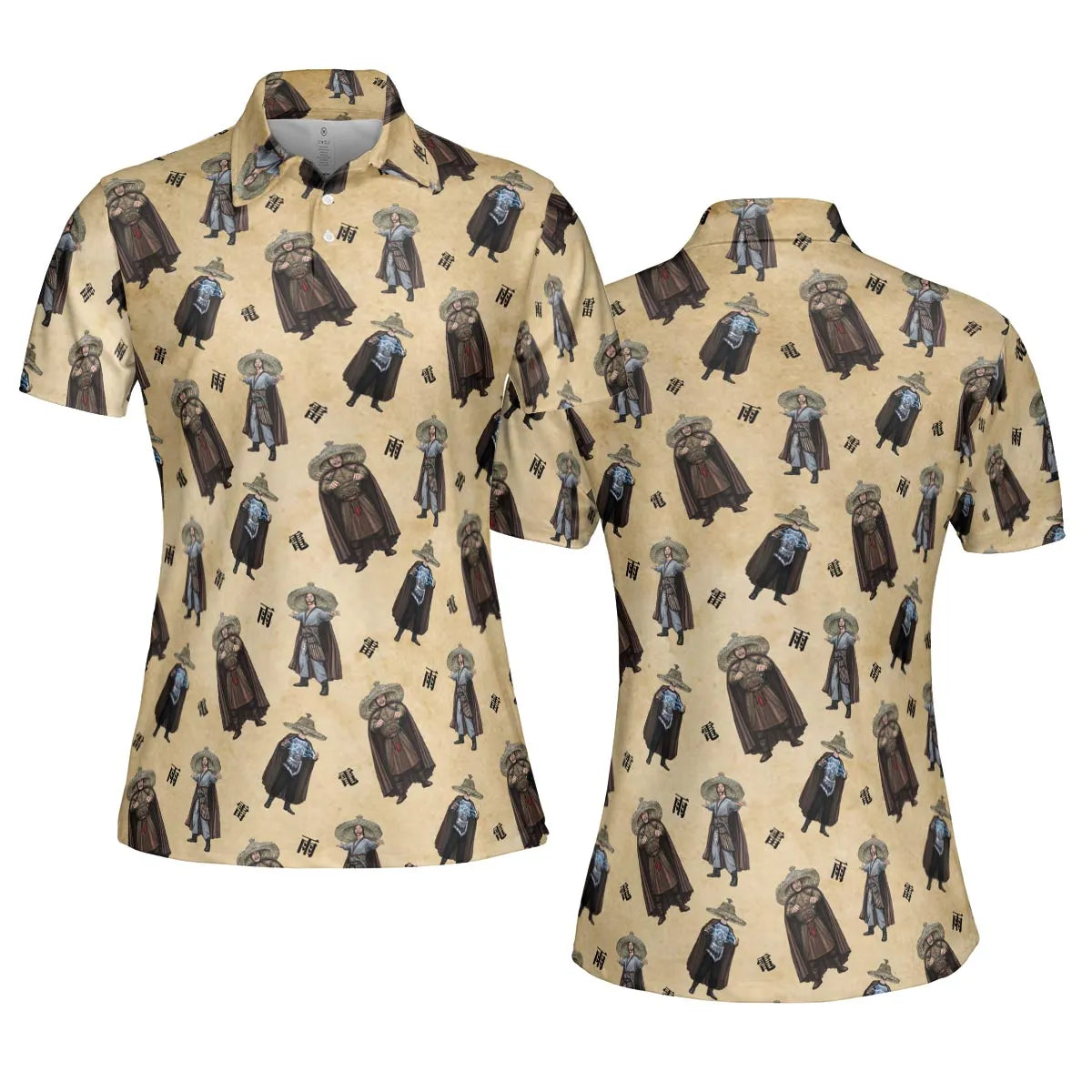 AOP Men/Women Polo Shirt - Q3375UJV
