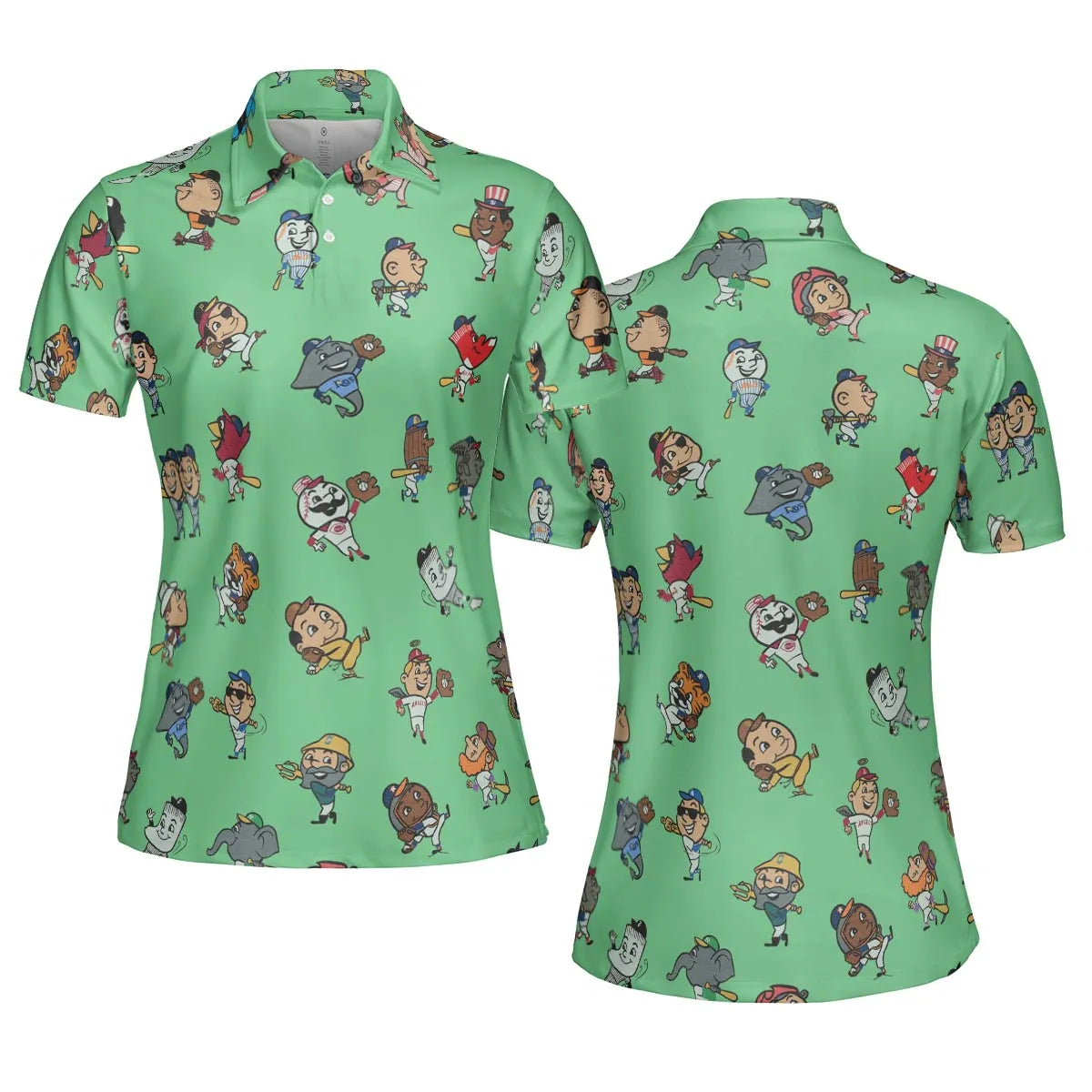 AOP Men/Women Polo Shirt - N5N2X3B4