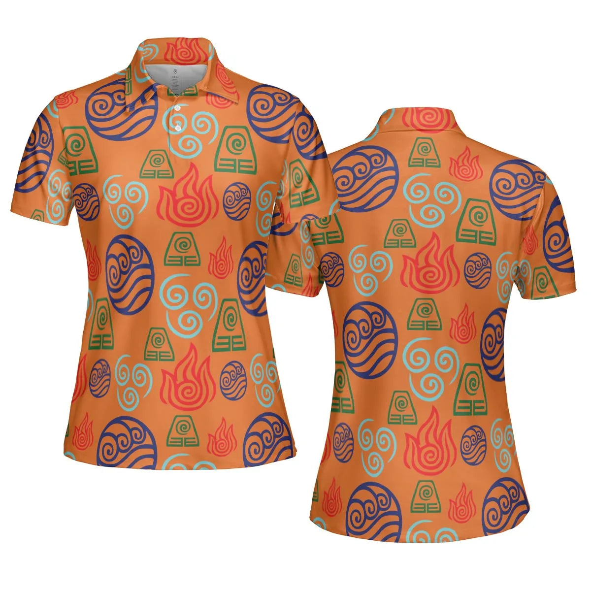 AOP Men/Women Polo Shirt - PKUEKTYG