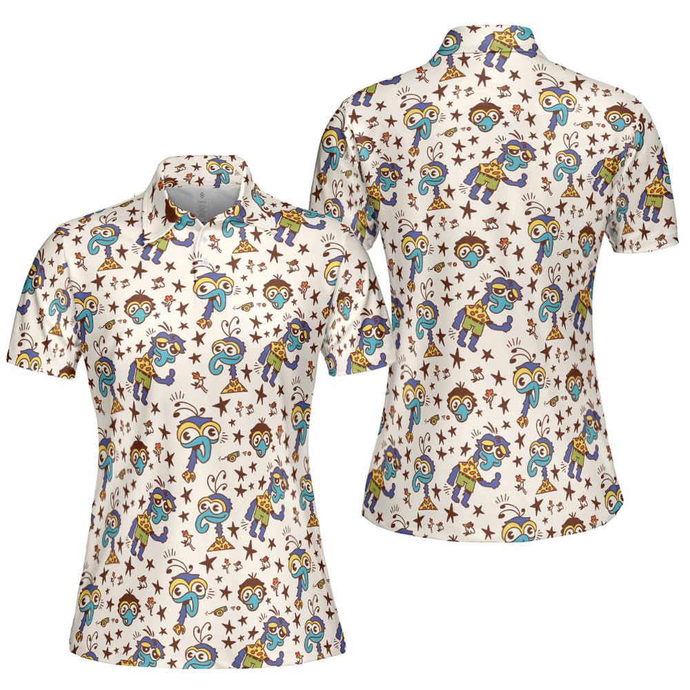AOP Men/Women Polo Shirt - XZZDWV6J -  - 5
