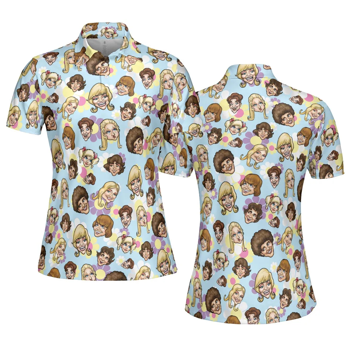 AOP Men/Women Polo Shirt - MHLAF5DH