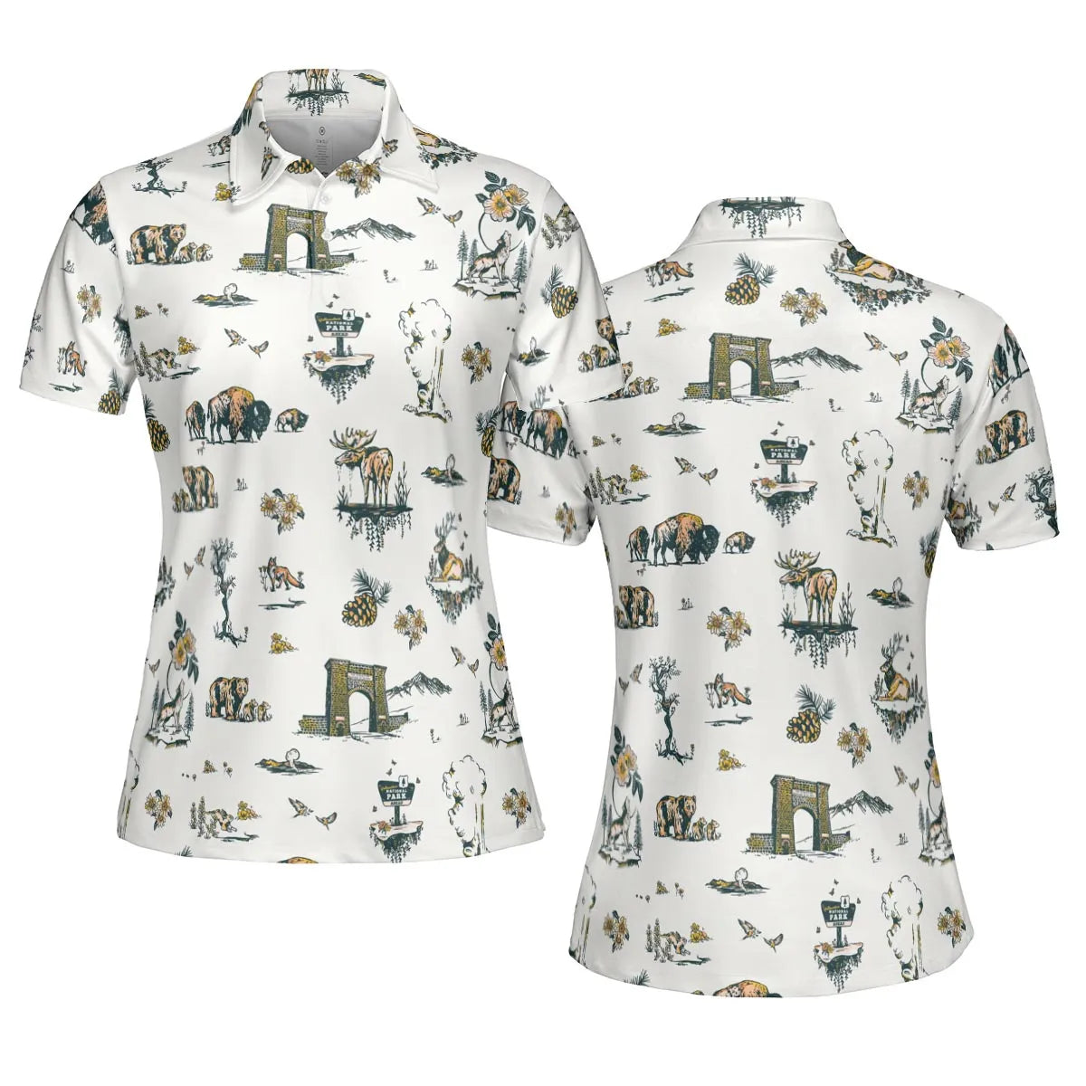 AOP Men/Women Polo Shirt - 16D2DSM3