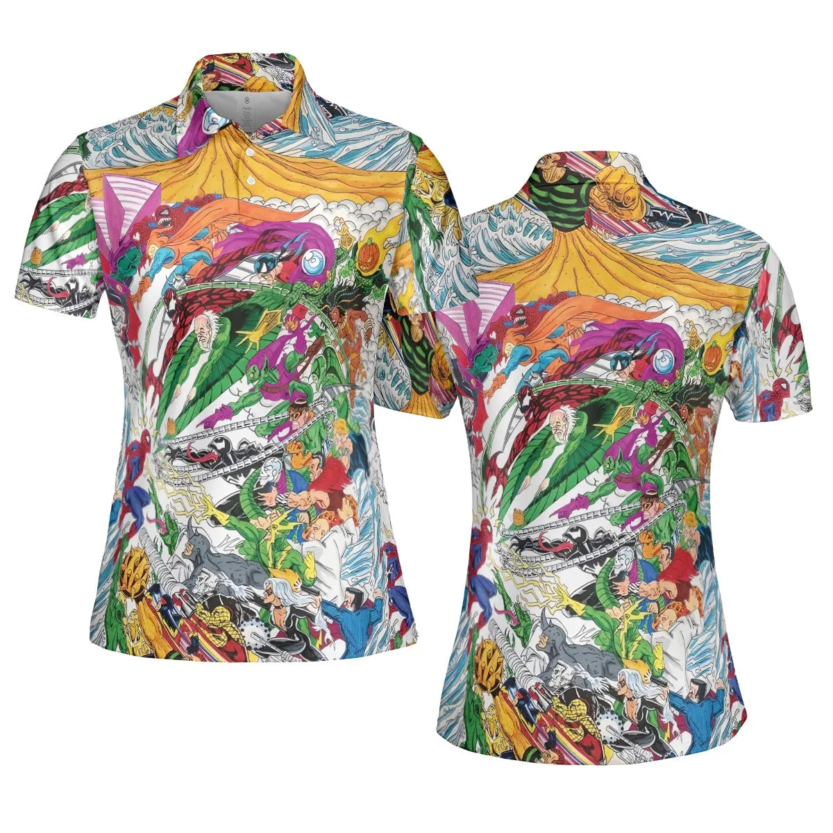 AOP Men/Women Polo Shirt - RXT41FE8
