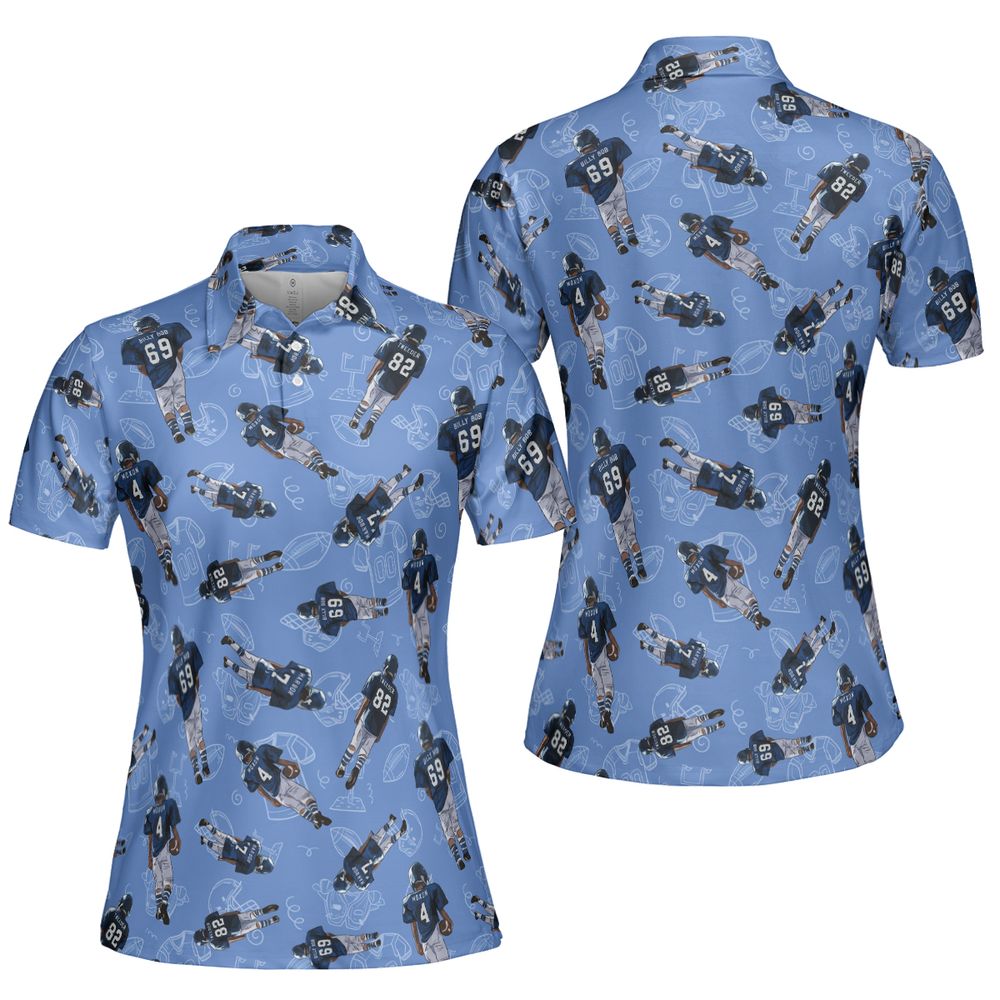 AOP Men/Women Polo Shirt - JQC1CY7R -  - 5