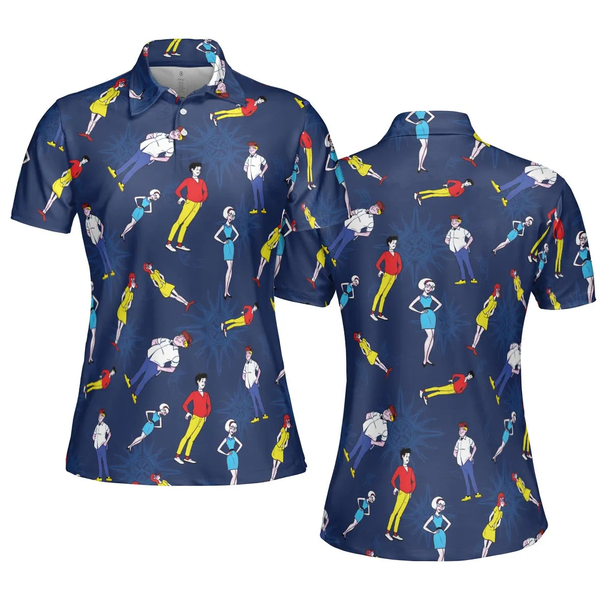 AOP Men/Women Polo Shirt - UCLNXKT3