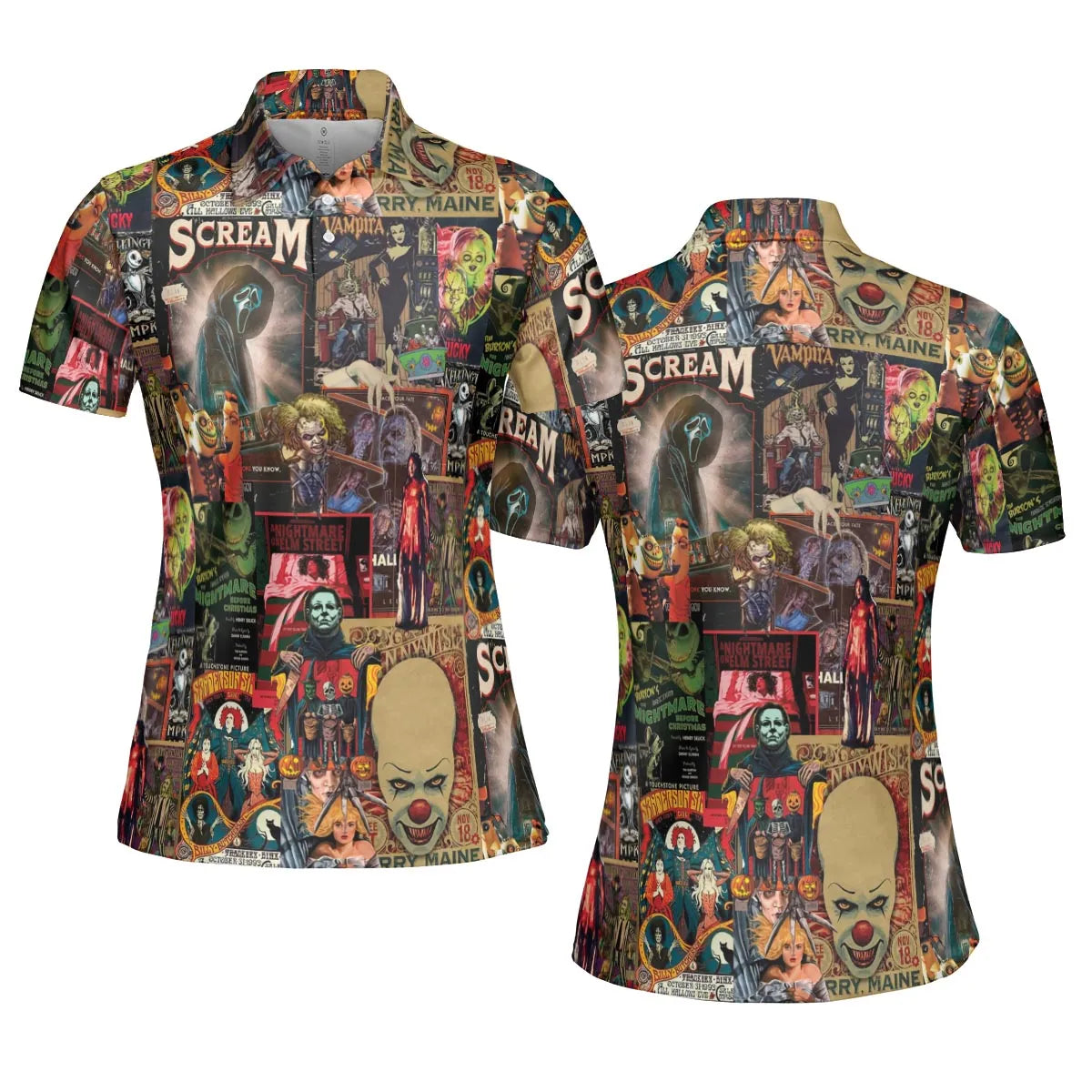 AOP Men/Women Polo Shirt - NH7GPXQN