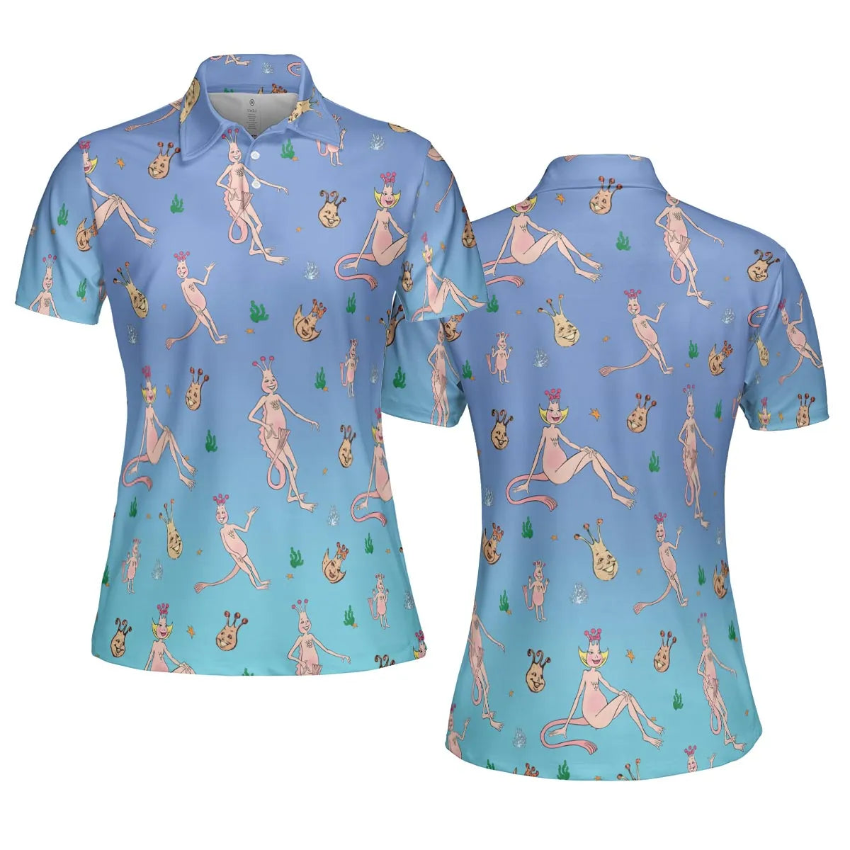 AOP Men/Women Polo Shirt - 6KCP83HT