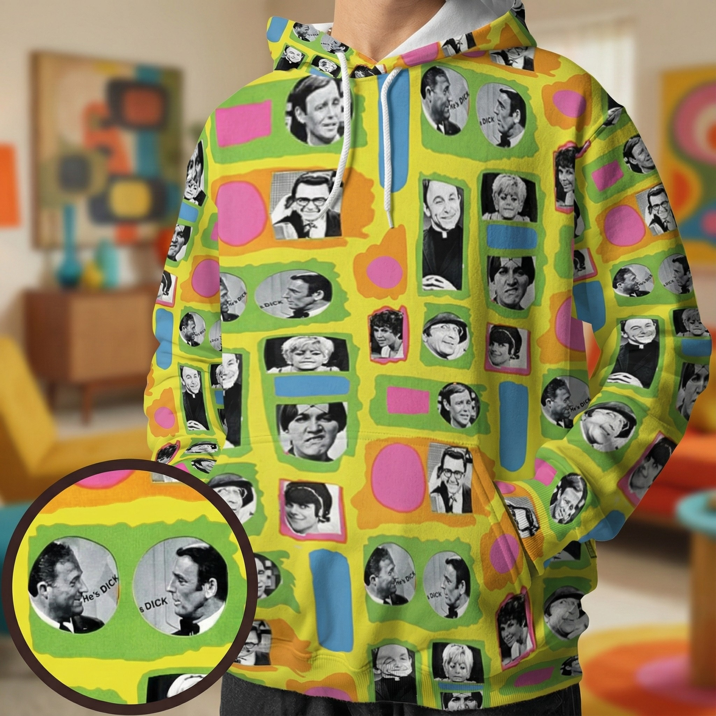 All-over Print Hoodie - KJ14TUQA