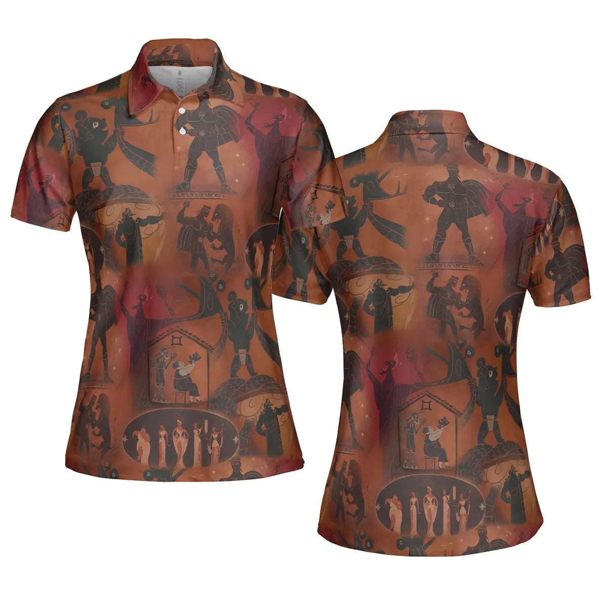 AOP Men/Women Polo Shirt - DQ6WJRMS